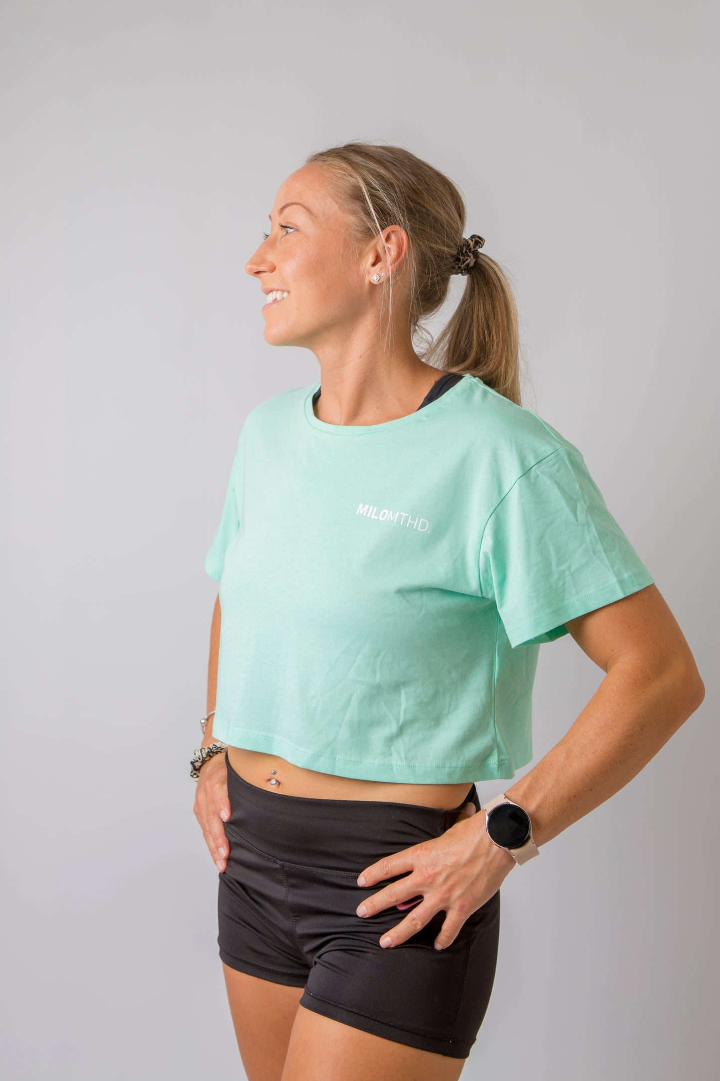 Mint MILO MTHD. Mindset Cropped Top