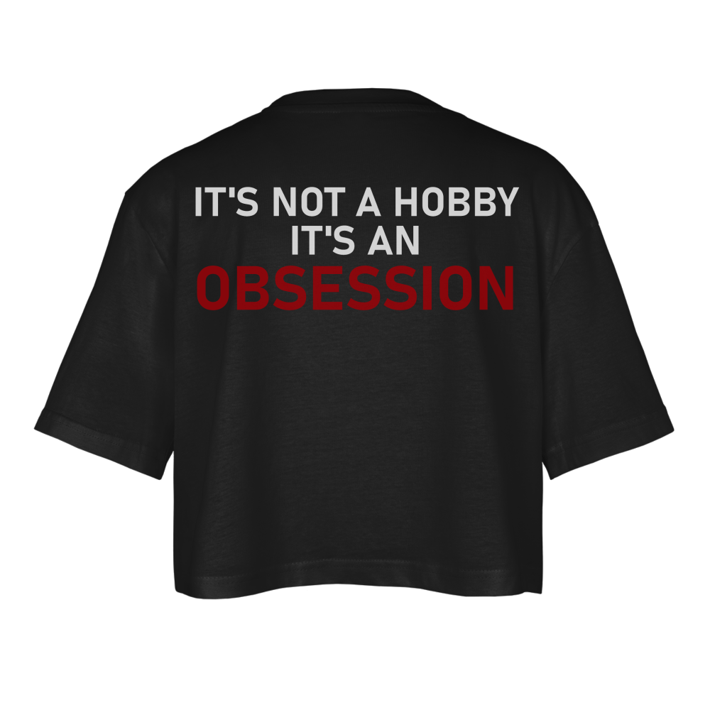 MILO MTHD Obsession Women’s Oversized Cropped T-Shirt - black