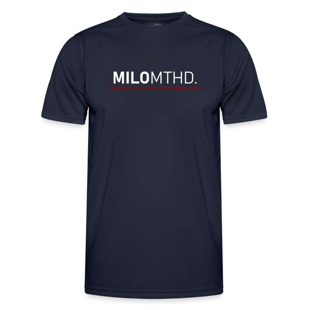 MILO MTHD Four Pillars of Success Functional T-Shirt - navy