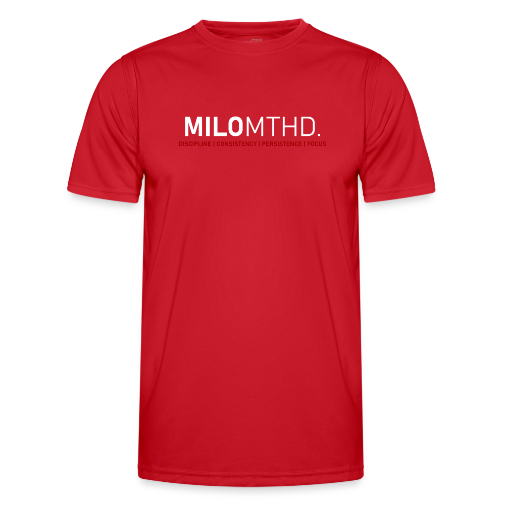 MILO MTHD Four Pillars of Success Functional T-Shirt - red