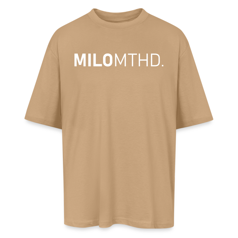 MILO MTHD Oversized Unisex T-Shirt - beige