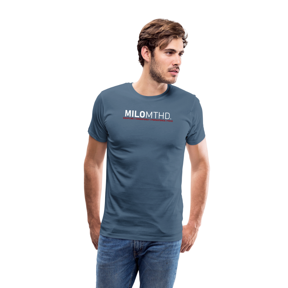 MILO MTHD Four Pillars of Success Premium T - steel blue