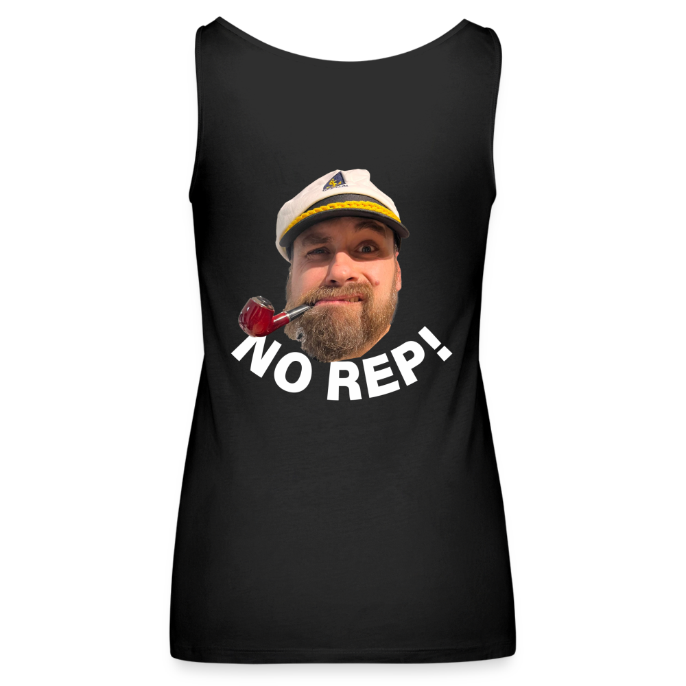 NO REP Funny Womens Tank - black