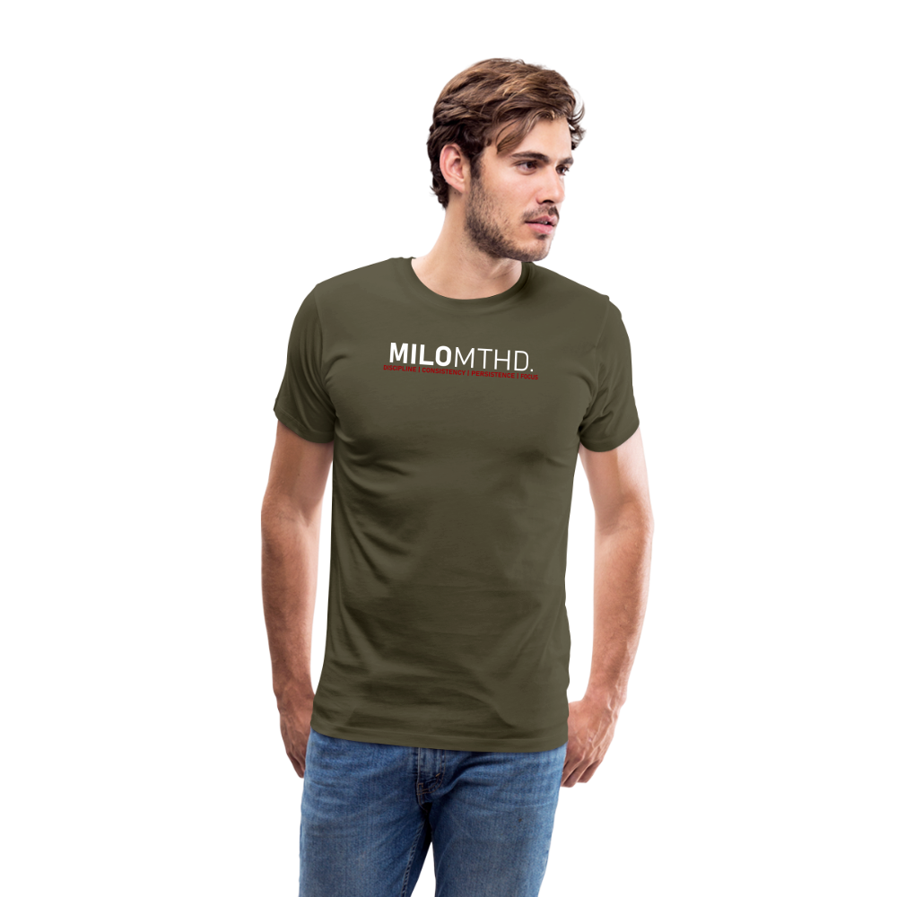 MILO MTHD Four Pillars of Success Premium T - khaki