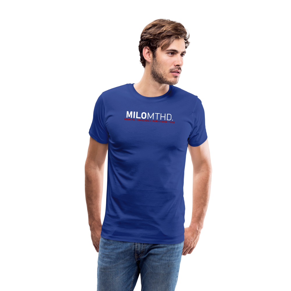 MILO MTHD Four Pillars of Success Premium T - royal blue