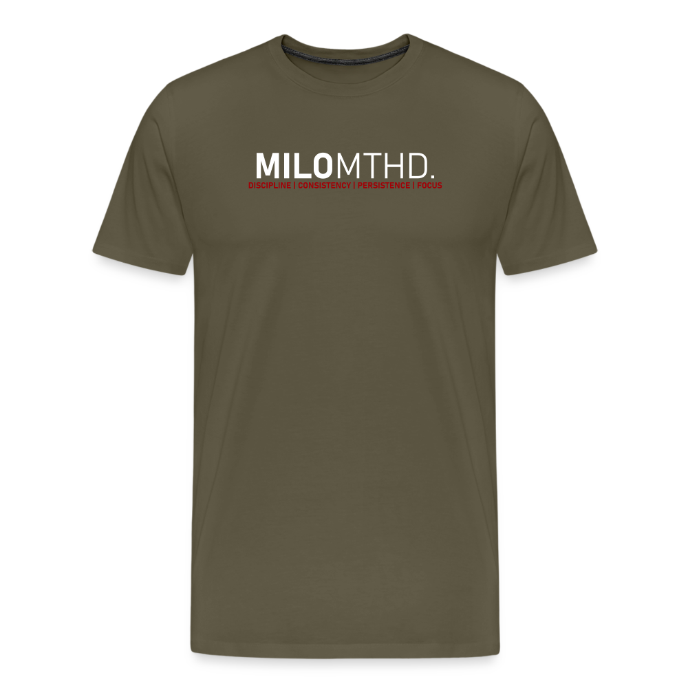 MILO MTHD Four Pillars of Success Premium T - khaki