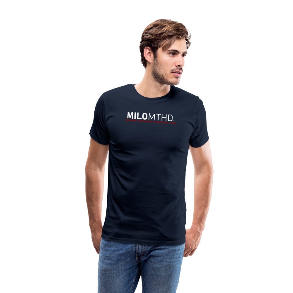 MILO MTHD Four Pillars of Success Premium T - navy