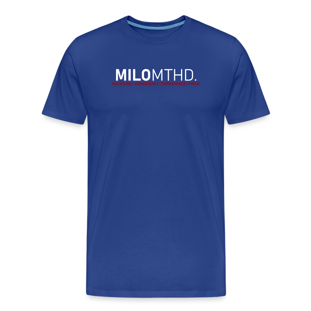 MILO MTHD Four Pillars of Success Premium T - royal blue