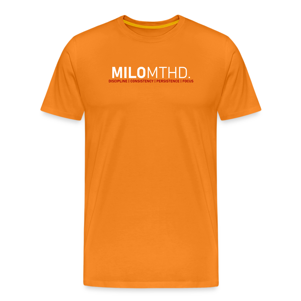 MILO MTHD Four Pillars of Success Premium T - orange