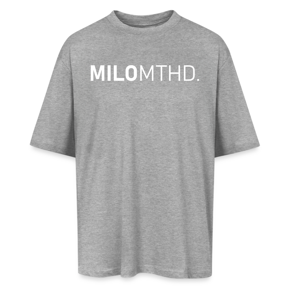 MILO MTHD Oversized Unisex T-Shirt - heather grey