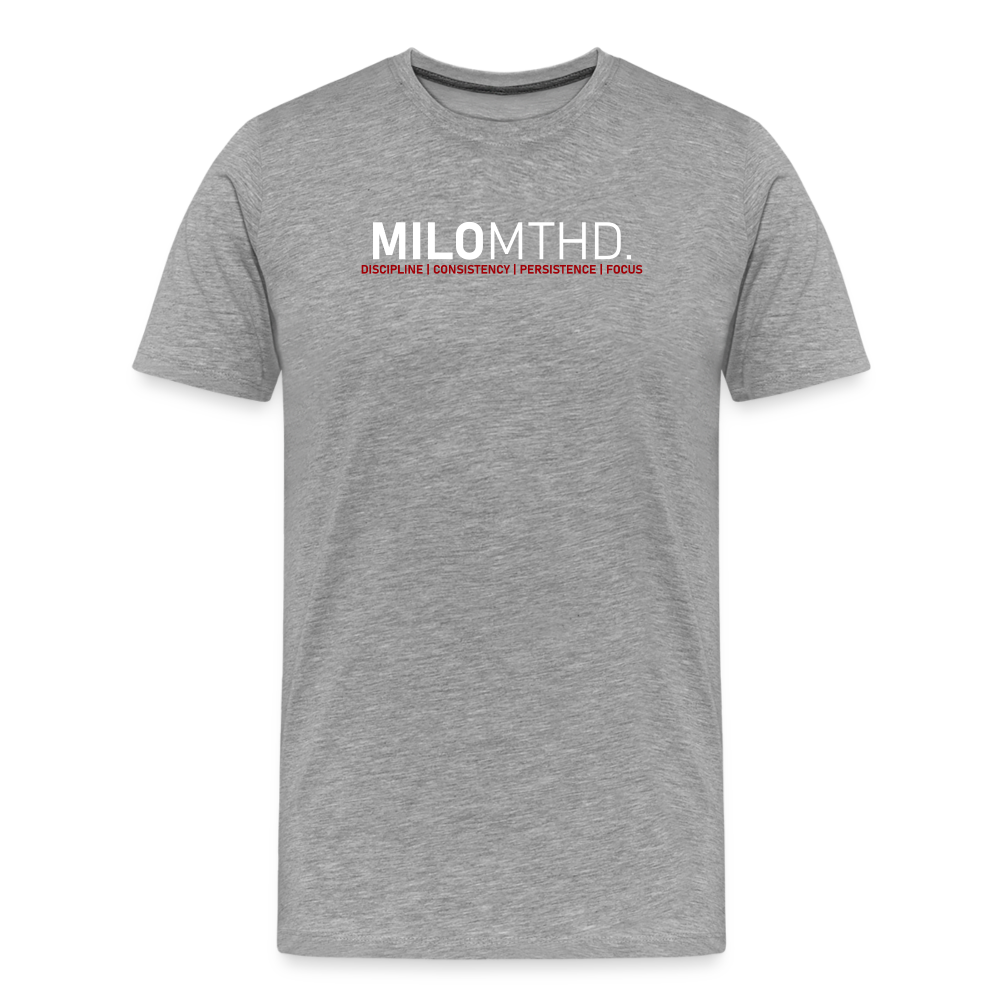 MILO MTHD Four Pillars of Success Premium T - heather grey