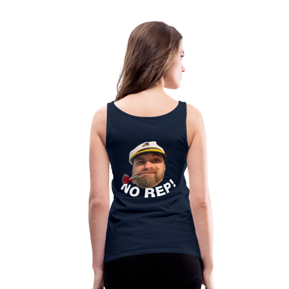 NO REP Funny Womens Tank - navy