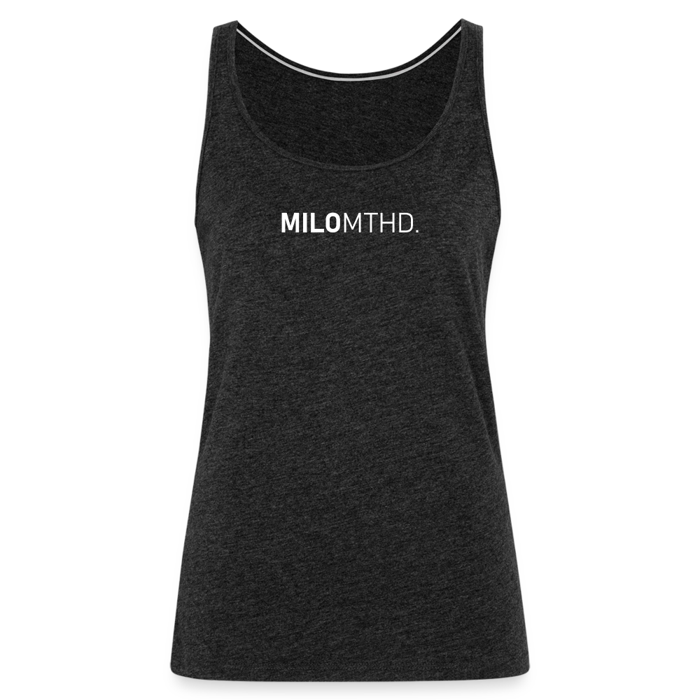 NO REP Funny Womens Tank - charcoal grey