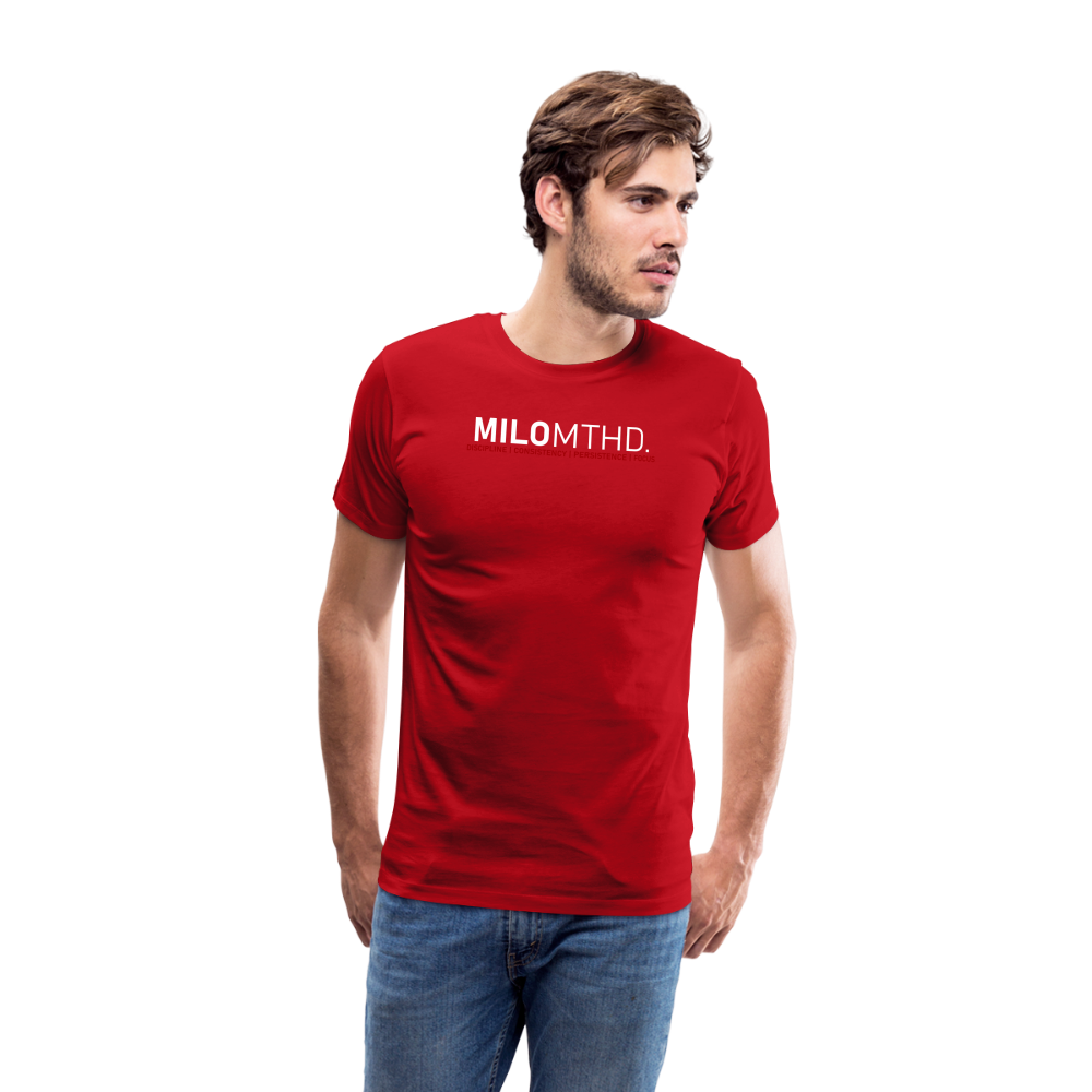 MILO MTHD Four Pillars of Success Premium T - red