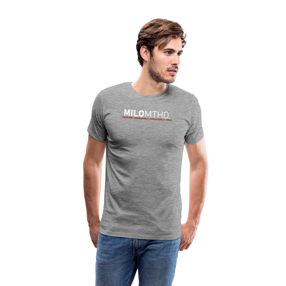 MILO MTHD Four Pillars of Success Premium T - heather grey