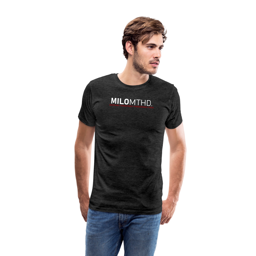 MILO MTHD Four Pillars of Success Premium T - charcoal grey